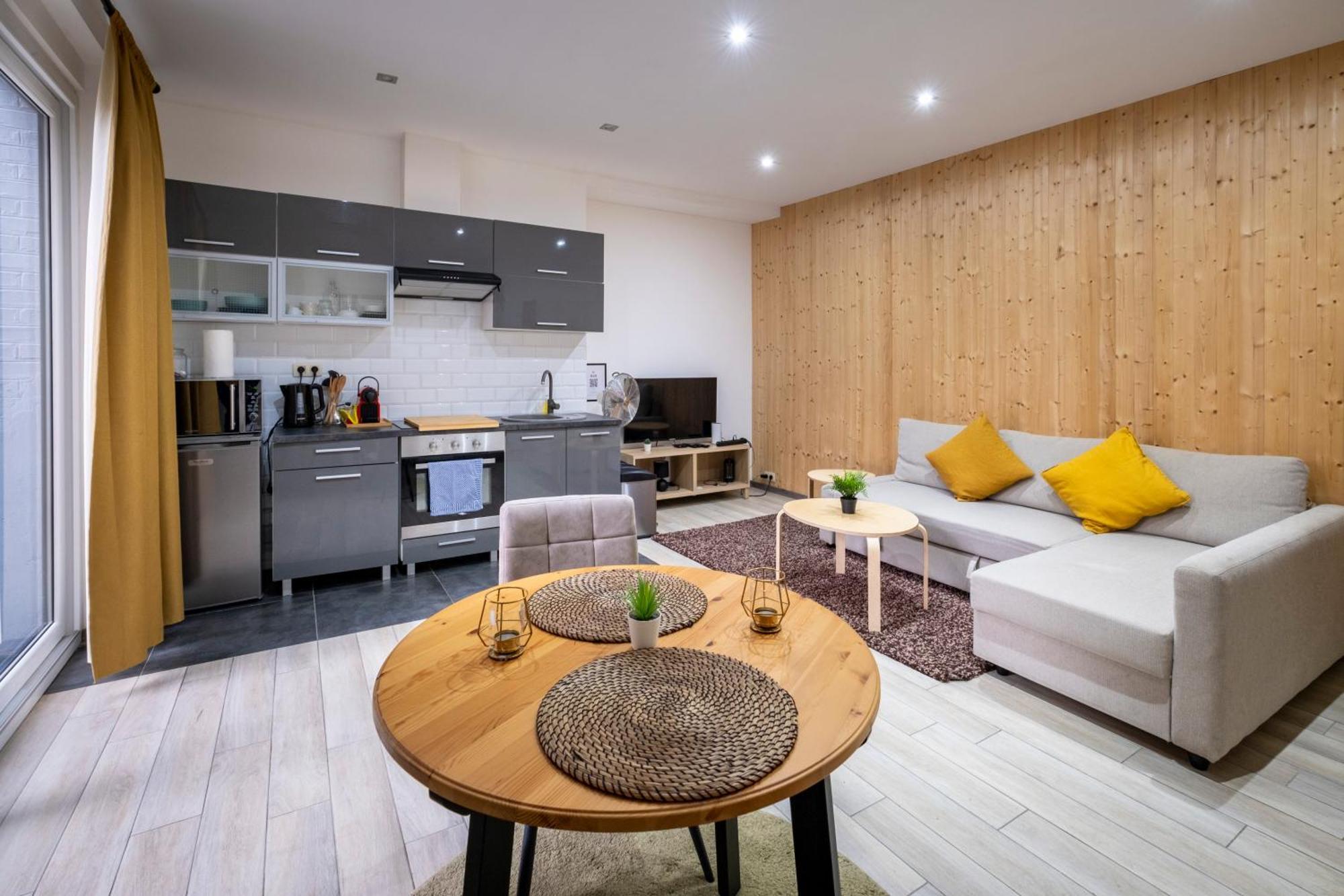 Nomad Apartments - Henin Charleroi Zimmer foto